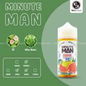 Minute Man Ổi Nha Đam Lạnh 100ml - Guava Ice