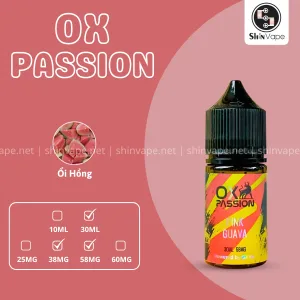 OX Passion Ổi Hồng Lạnh 30ml - Pink Guava