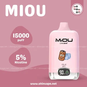 Miou 15000 Hơi 5% - Pod 1 Lần