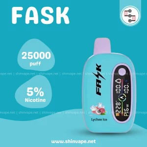 ATVS Fask 25000 Hơi 5% - Pod 1 Lần