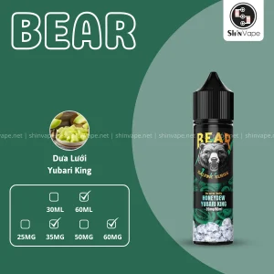 Bear Dưa Lưới 60ml Lạnh - Honeydew Yubari King
