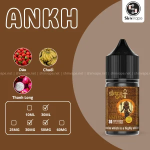 ANKH Dâu Chuối Thanh Long Lạnh 30ml - Amun