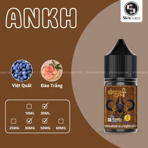 ANKH Việt Quất Đào Trắng Lạnh 30ml - Anubis