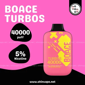 Boace Turbos 40000 Hơi 5% - Pod 1 Lần
