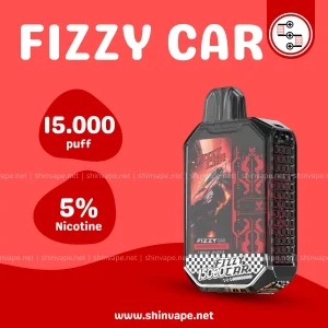Fizzy Car 15000 Hơi 5% - Pod 1 Lần